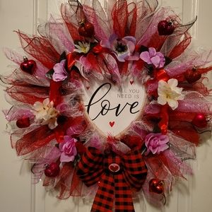 Valentine's Day Wreath
